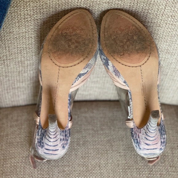 Vince Camuto Gem Python Pumps - Picture 4 of 5